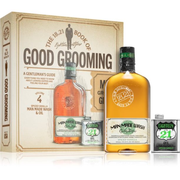 18.21 Man Made Book of Good Grooming Volume 4 подаръчен комплект (за мъже)