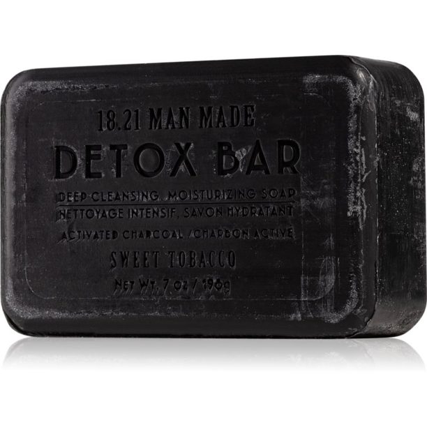 18.21 Man Made Detox Bar Sweet Tobacco детоксикиращ сапун 198 гр. на ниска цена