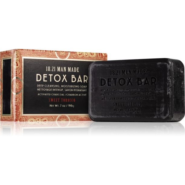 18.21 Man Made Detox Bar Sweet Tobacco детоксикиращ сапун 198 гр.