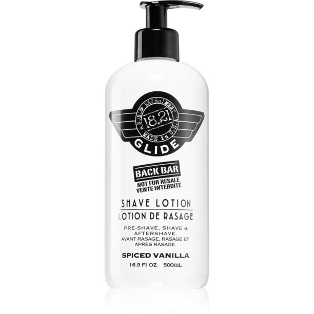 18.21 Man Made Spiced Vanilla Shave Lotion Балсам бръснене 500 мл.