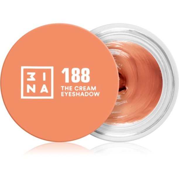 3INA The 24H Cream Eyeshadow кремави сенки са очи цвят 188 Orange 3 мл. на ниска цена