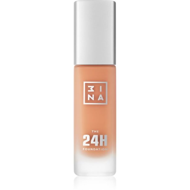 3INA The 24H Foundation дълготраен матиращ фон дьо тен цвят 612 Light neutral 30 мл.