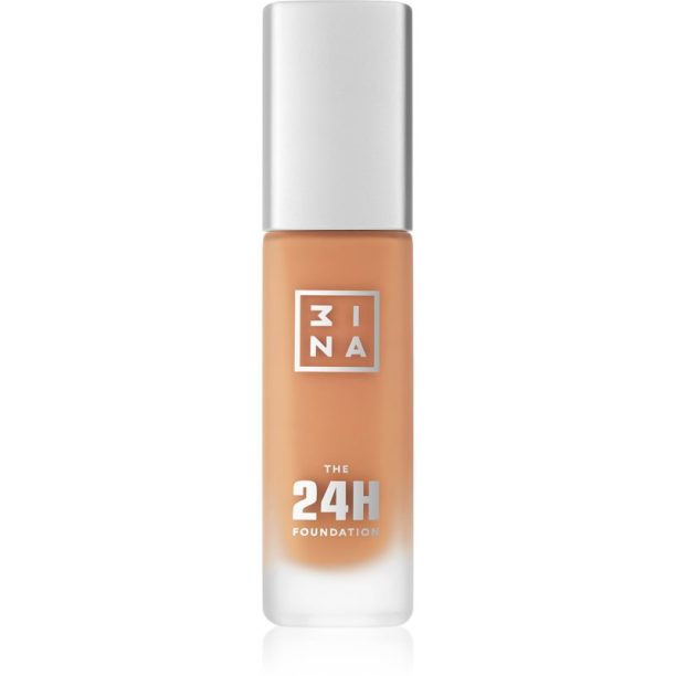 3INA The 24H Foundation дълготраен матиращ фон дьо тен цвят 641 Light tan 30 мл.