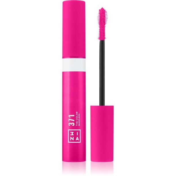 3INA The Color Mascara спирала цвят 371 - Vivid pink 14 мл. на ниска цена