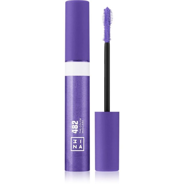 3INA The Color Mascara спирала цвят 482 - Purple 14 мл. на ниска цена