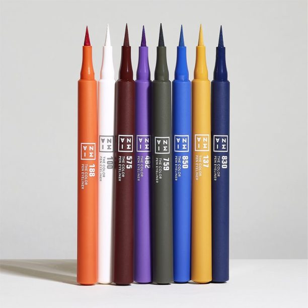 3INA The Color Pen Eyeliner очна линия в писалка цвят 188 - Orange 1 мл. купи на топ цена