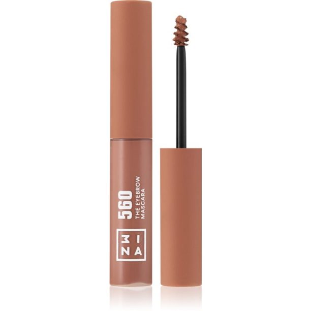 3INA The Eyebrow Mascara спирала за вежди цвят 560 Dark blond 4 мл.