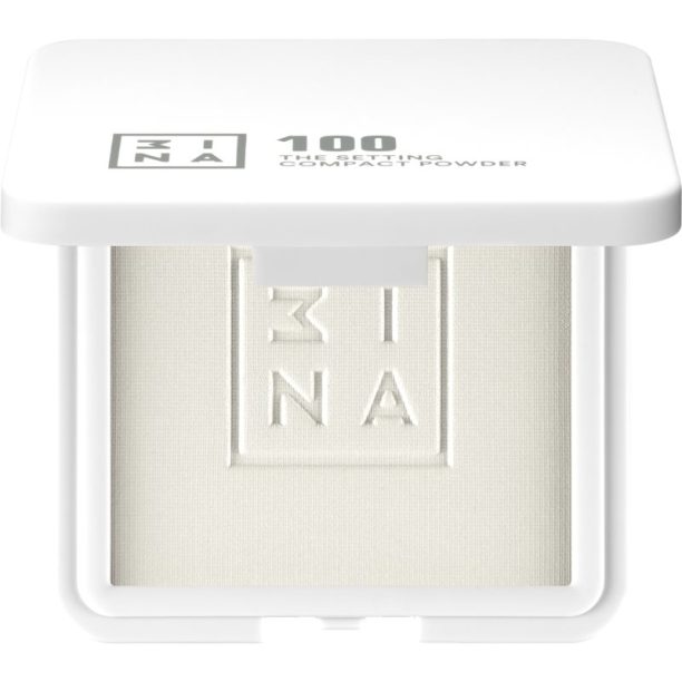 3INA The Setting Compact Powder прозрачна компактна пудра цвят 100 11