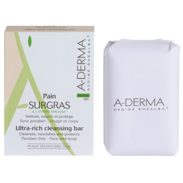 A-Derma Original Care нежен почистващ сапун 100 гр. на ниска цена