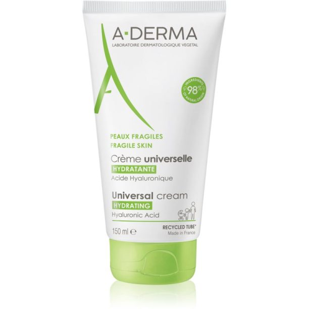 A-Derma Universal Cream универсален крем с хиалуронова киселина 150 мл.