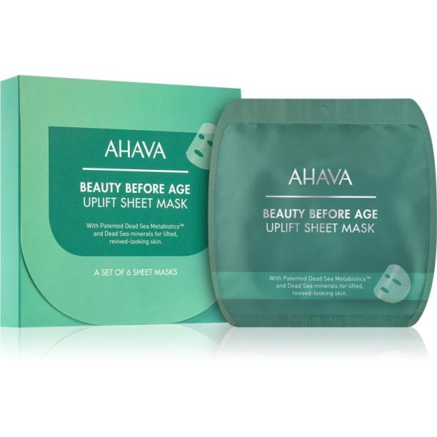 Beauty Before Age Beauty Before Age AHAVA Beauty Before Age платнена маска със стягащ ефект 6x20 гр.