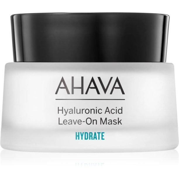 Hyaluronic Acid Leave-On Mask AHAVA Hyaluronic Acid Leave-On Mask хидратираща крем-маска с хиалуронова киселина 50 мл.