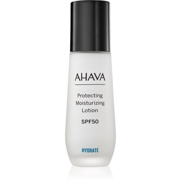 Hydrate Protecting Moisturizing Lotion AHAVA Hydrate Protecting Moisturizing Lotion защитно мляко за лице SPF 50 50 мл.