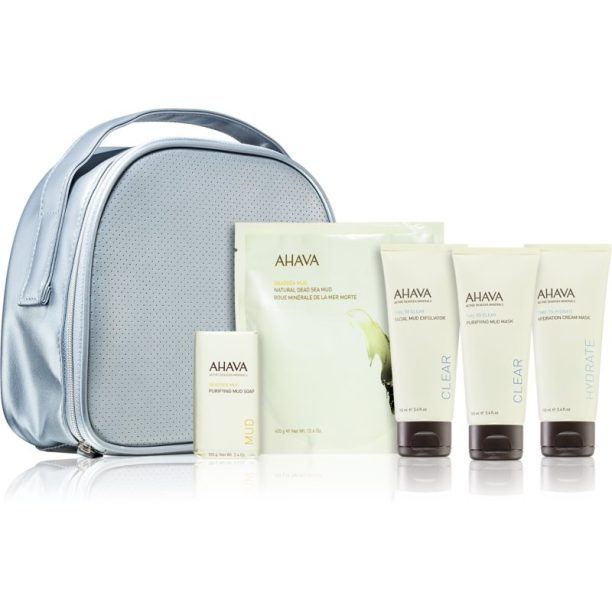 AHAVA Purifying Mud Face And Body подаръчен комплект за дълбоко почистване