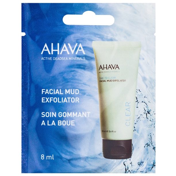 AHAVA Time To Clear пилинг маска за лице с кал 8 мл.