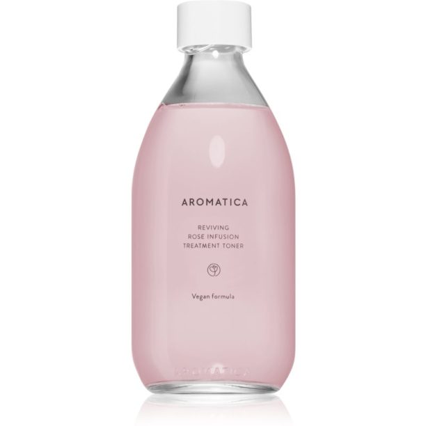 AROMATICA Reviving Rose Infusion озаряващ и хидратиращ лосион за лице 200 мл. на ниска цена