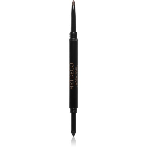 ARTDECO Eye Brow Duo Powder & Liner молив и пудра за вежди 2 в 1 цвят 12 Ebony 0