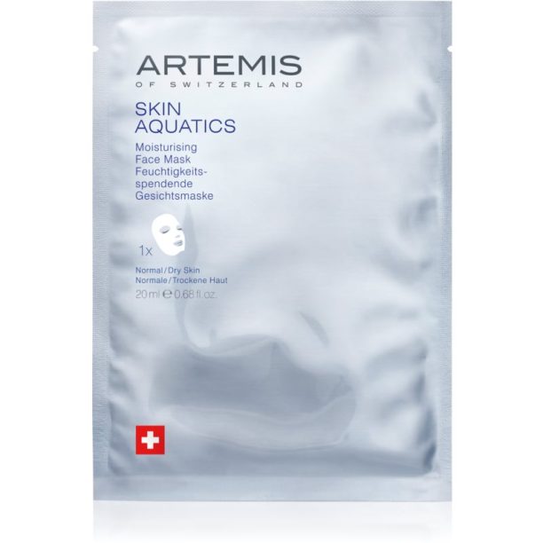 ARTEMIS SKIN AQUATICS Moisturising хидратираща платнена маска 20 мл.