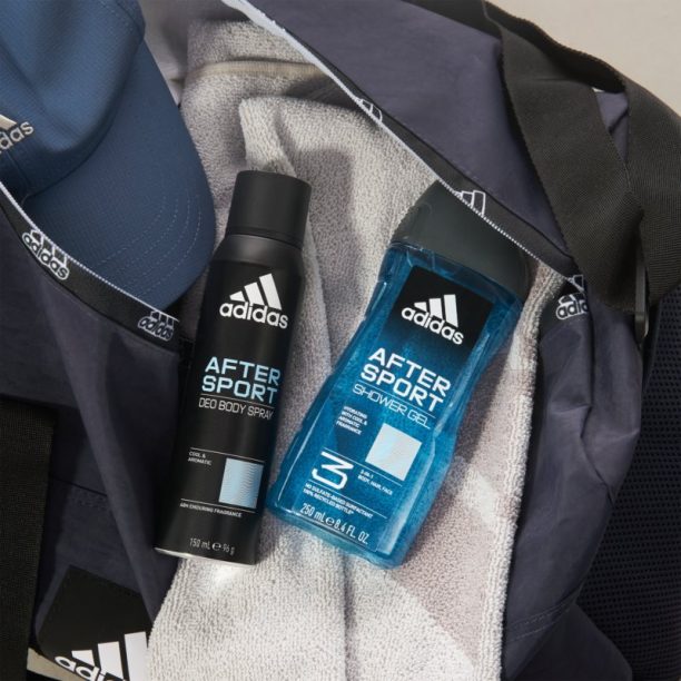 Adidas After Sport парфюмиран спрей за тяло за мъже 150 мл. на ниска цена