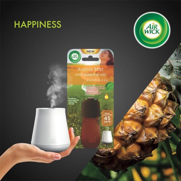 Aroma Mist Happiness Air Wick Aroma Mist Happiness пълнител за арома дифузери 20 мл. - оригинален продукт