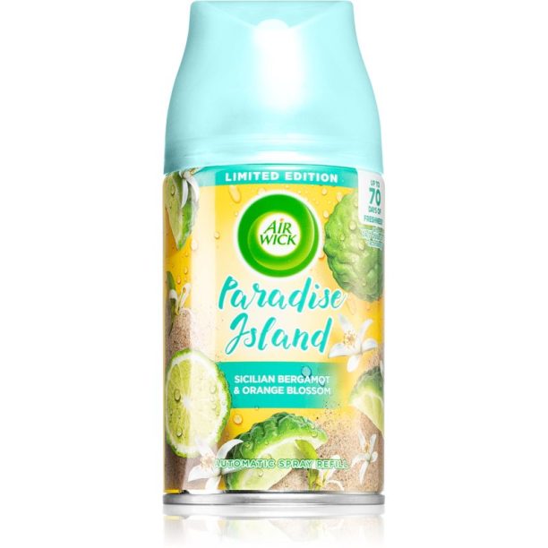 Air Wick Paradise Island Sicilian Bergamot & Orange Blossom ароматизатор за въздух пълнител 250 мл.