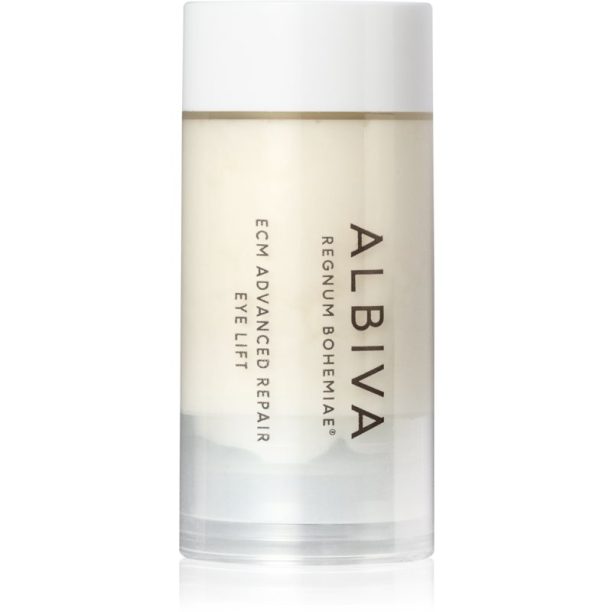 Albiva ECM Advanced Repair Eye Lift очен серум за хидратиране и изпъване на кожата резервен пълнител 15 мл.