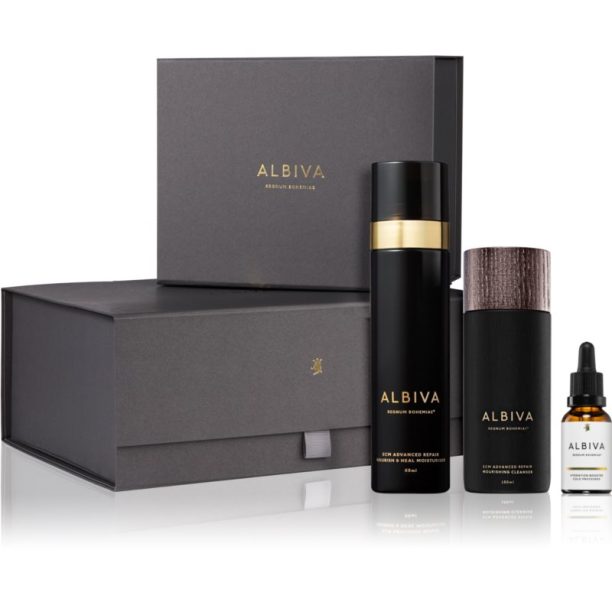 Albiva The Age Restoring Night Care Set подаръчен комплект (интензивно възстановяване и разтягане на кожата)