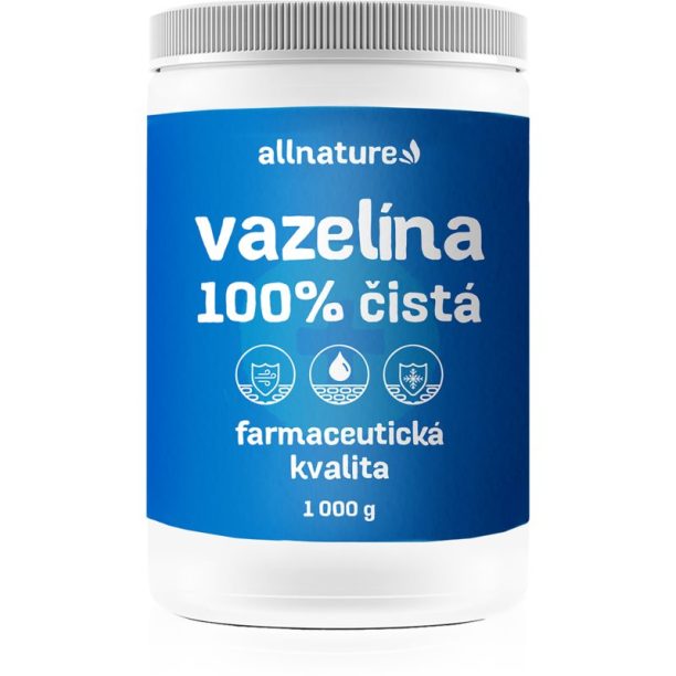 Allnature Vaseline 100% pure pharmaceutical grade вазелин без парфюм 1000 гр.