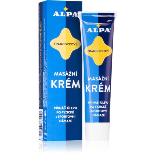 Alpa Massaging cream france масажен крем за мускули и стави 40 гр. на ниска цена