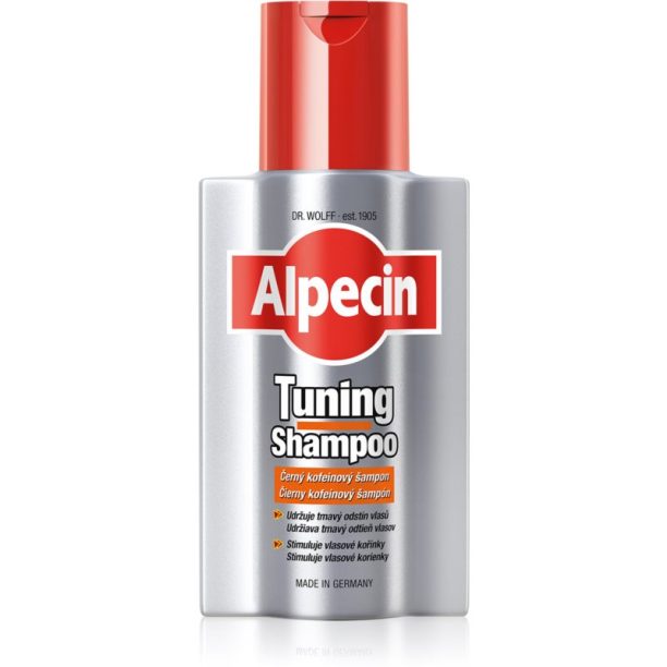 Alpecin Tuning Shampoo тониращ шампоан за първите сиви коси 200 мл.