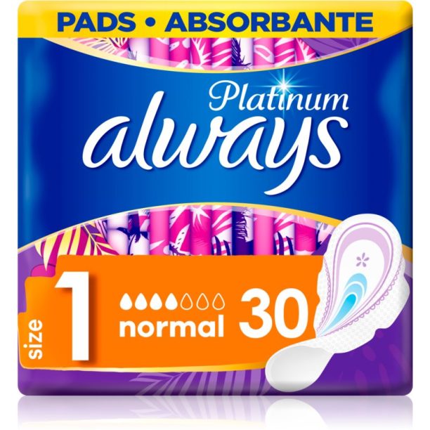 Always Platinum Normal Size 1 санитарни кърпи 30 бр.