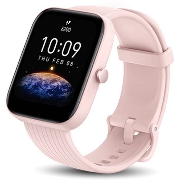 Amazfit Bip 3 смарт часовник боя Pink 1 бр.