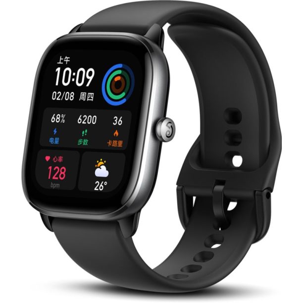 Amazfit GTS 4 Mini смарт часовник боя Black 1 бр.