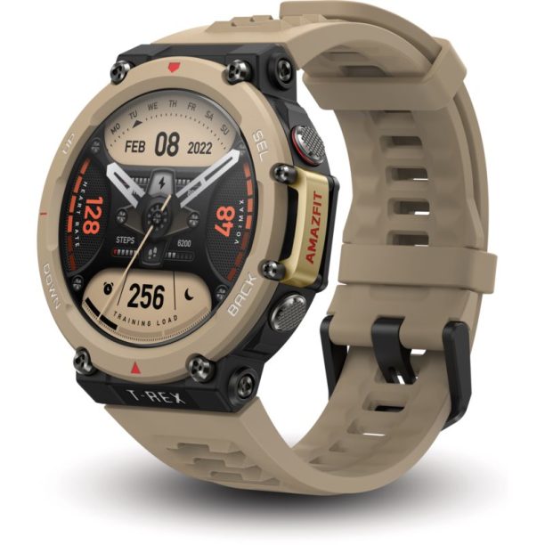 Amazfit T-Rex 2 смарт часовник боя Desert Khaki 1 бр.