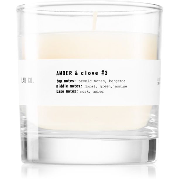 Ambientair Lab Co. Amber & Clove ароматна свещ 200 гр.