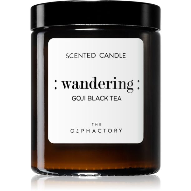 Ambientair The Olphactory Goji Black Tea ароматна свещ Wandering 135 гр.