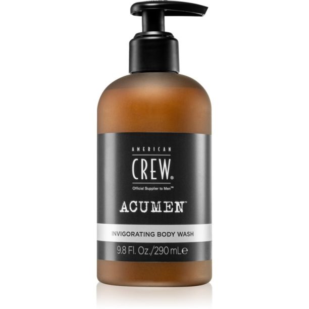 American Crew Acumen Invigorating Body Wash освежаващ душ гел за мъже 290 мл.