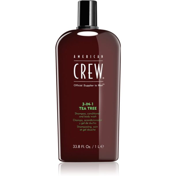 American Crew Hair & Body 3-IN-1 Tea Tree шампоан