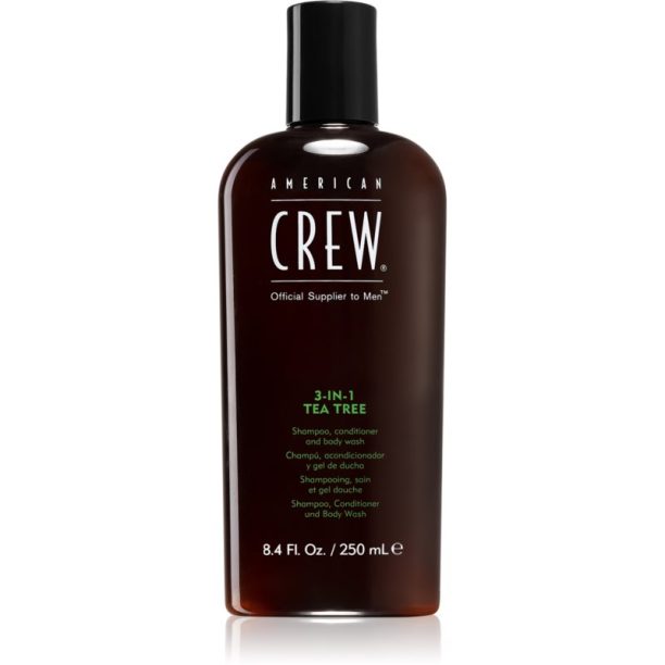 American Crew Hair & Body 3-IN-1 Tea Tree шампоан