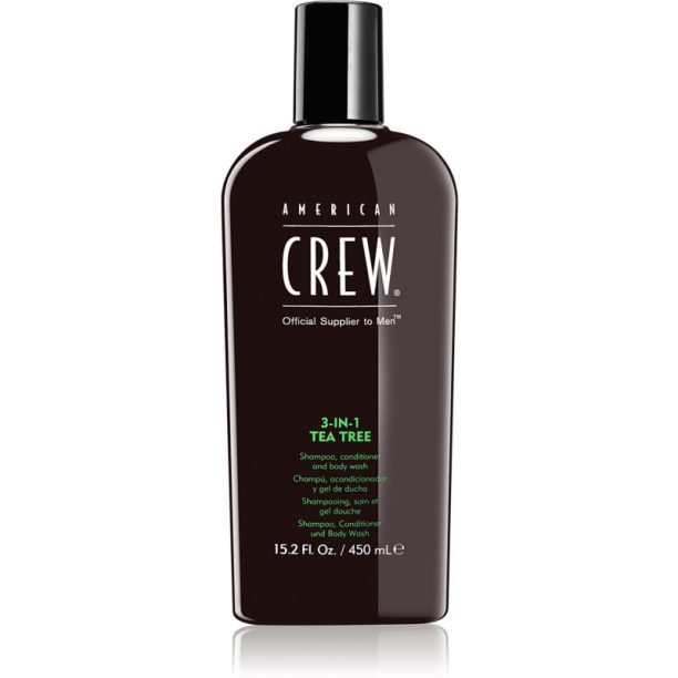 American Crew Hair & Body 3-IN-1 Tea Tree шампоан