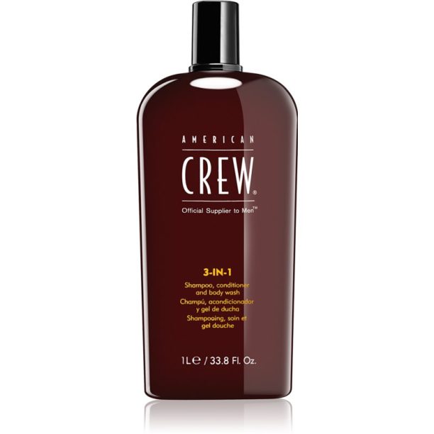 American Crew Hair & Body 3-IN-1 шампоан