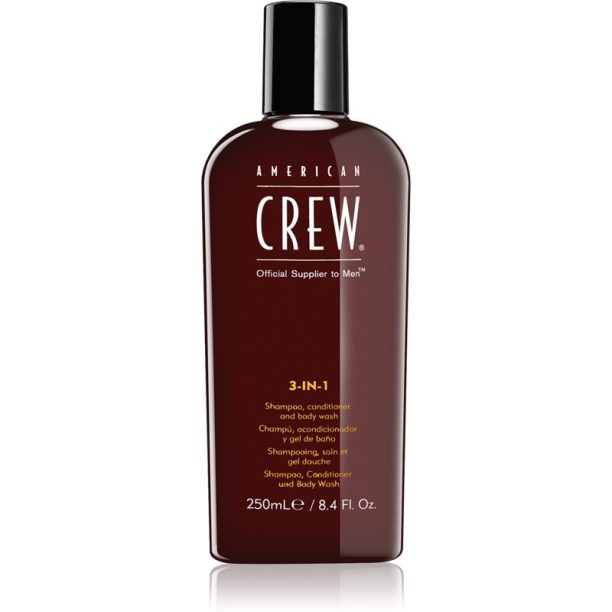 American Crew Hair & Body 3-IN-1 шампоан