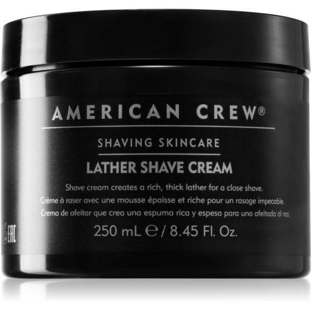 American Crew Shave & Beard Lather Shave Cream крем за бръснене 150 мл.