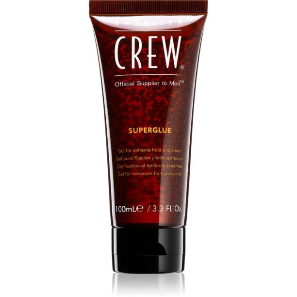 American Crew Styling Superglue гел за коса екстра силна фиксация 100 мл.