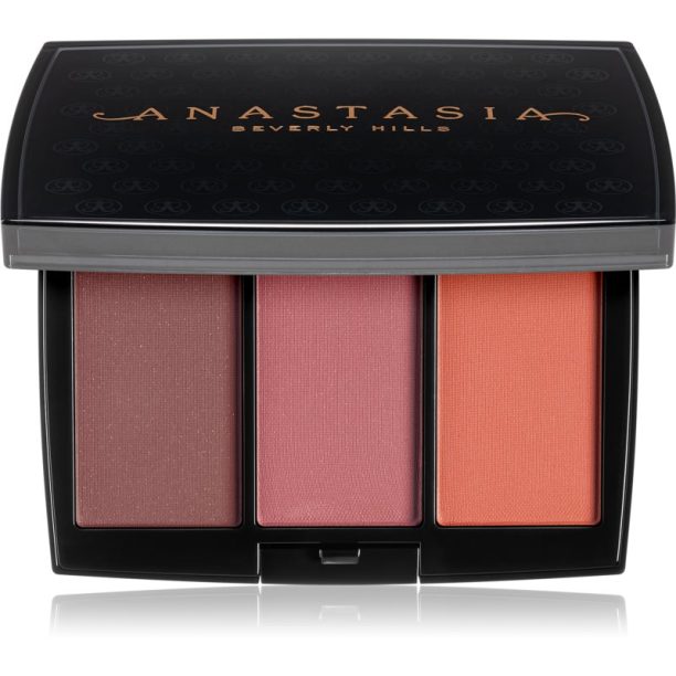 Anastasia Beverly Hills Blush Trio палитра с ружове цвят Berry Adore 9 гр.