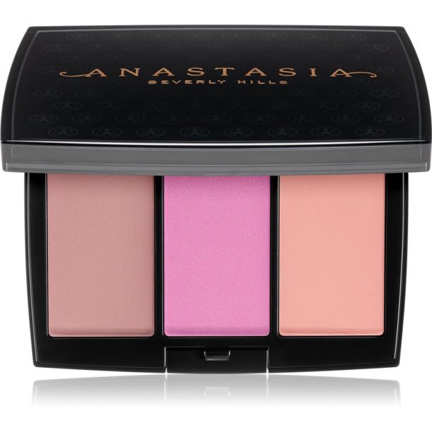 Anastasia Beverly Hills Blush Trio палитра с ружове цвят Pool Party 9 гр.