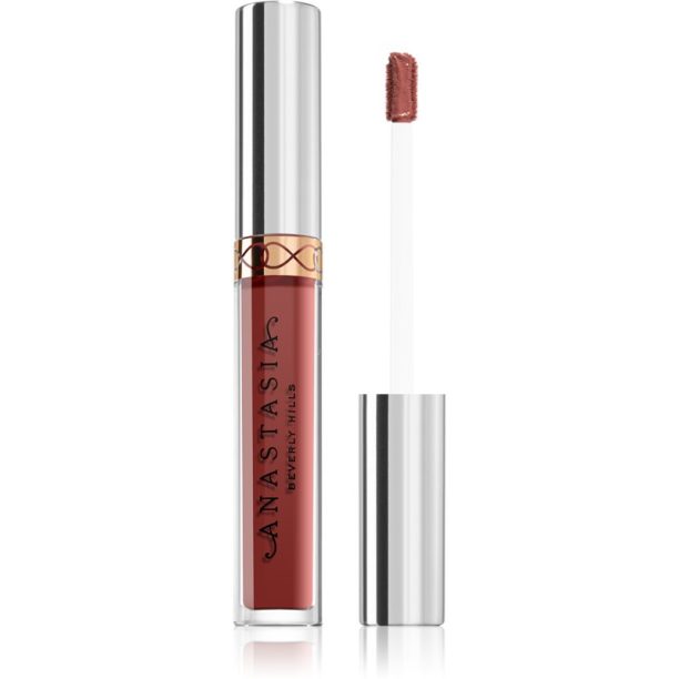 Anastasia Beverly Hills Liquid Lipstick дълготрайно матово течно червило цвят Ashton 3