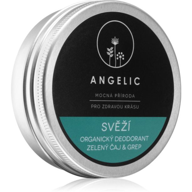 Angelic Organic deodorant "Fresh" Green tea & Grapefruit крем-дезодорант 50 мл.