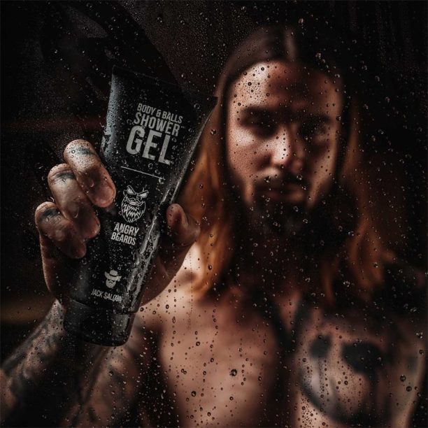 Angry Beards Jack Saloon Shower Gel хидратиращ душ гел за мъже 230 мл. на ниска цена