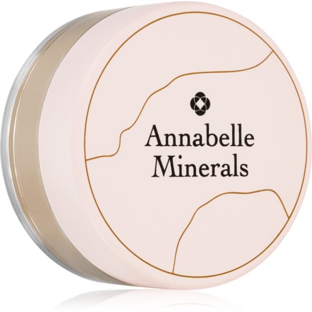 Annabelle Minerals Coverage Mineral Foundation минерална пудра за перфектен външен вид цвят Golden Fair 4 гр.